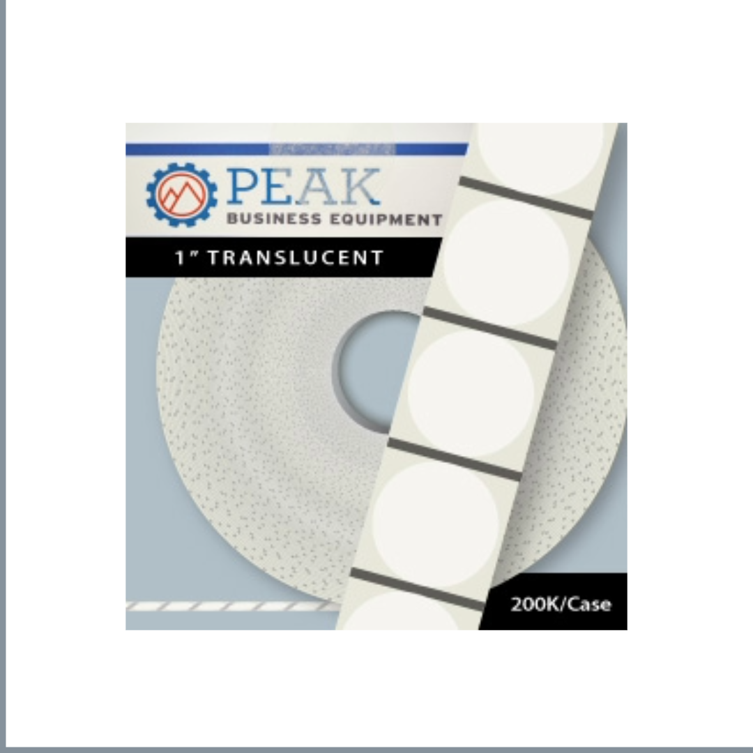 Wafer Seals, 1" Ultra-Translucent, Qty 200K