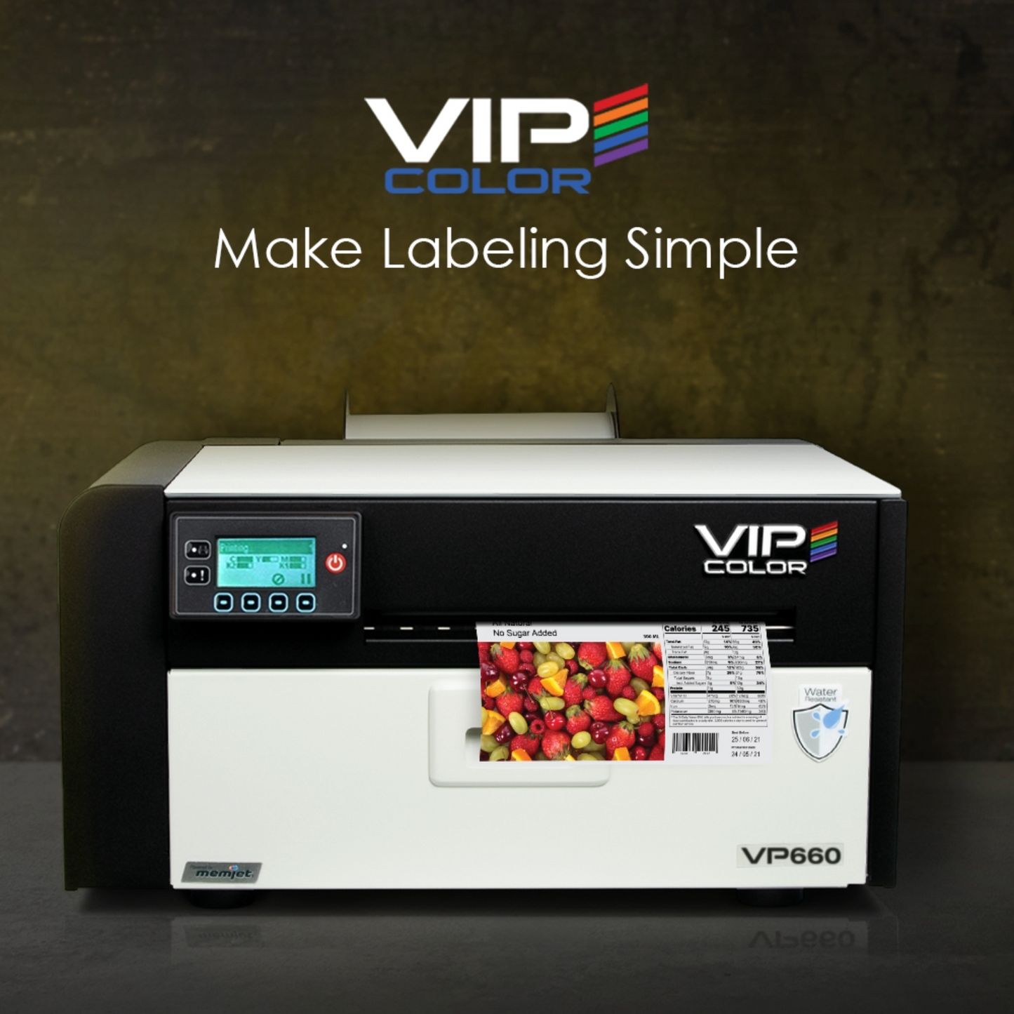 VP 660 Full-Color Label Printer