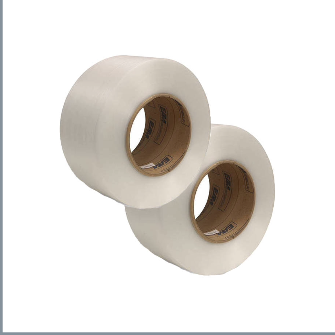 EAM Mosca 5mm Clear Strapping - 2 Rolls