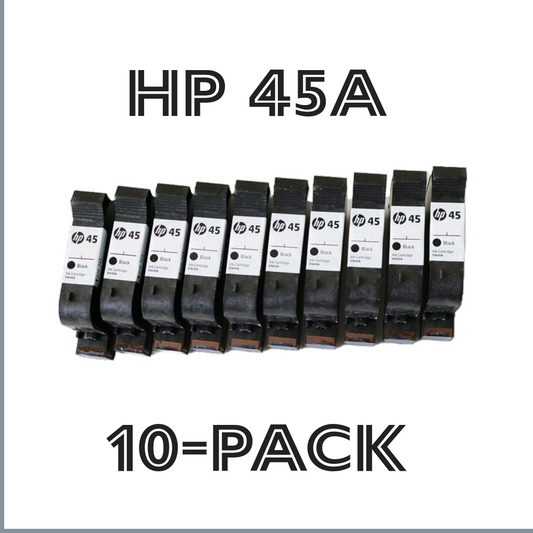 HP 45A 10-Pack of Inkjet Cartridges (CG339A)