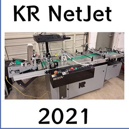 Used Kirk-Rudy NetJet Inkjet Address Printer